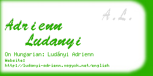 adrienn ludanyi business card